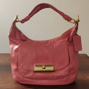 Coach Kristin Pink Leather